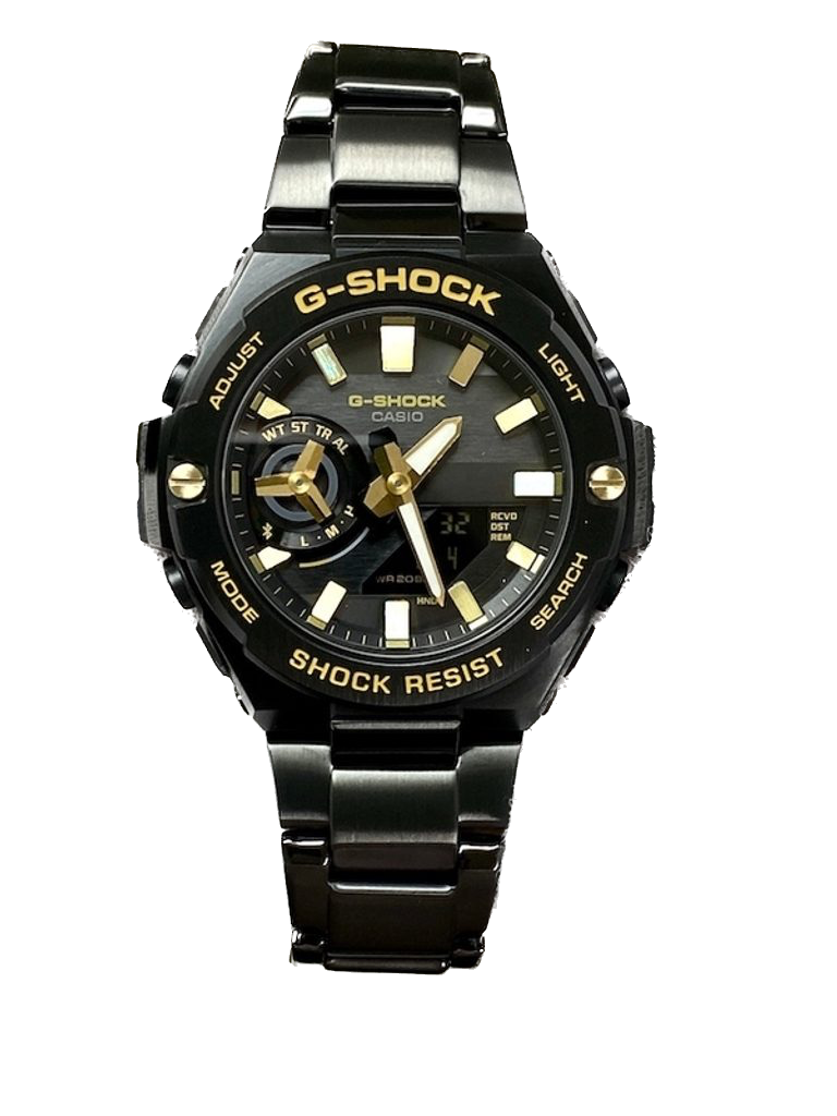 Casio G-SHOCK G-STEEL Bluetooth Solar GST-B500BD-1A9 200m WR World Time sport men’s watch shock resist