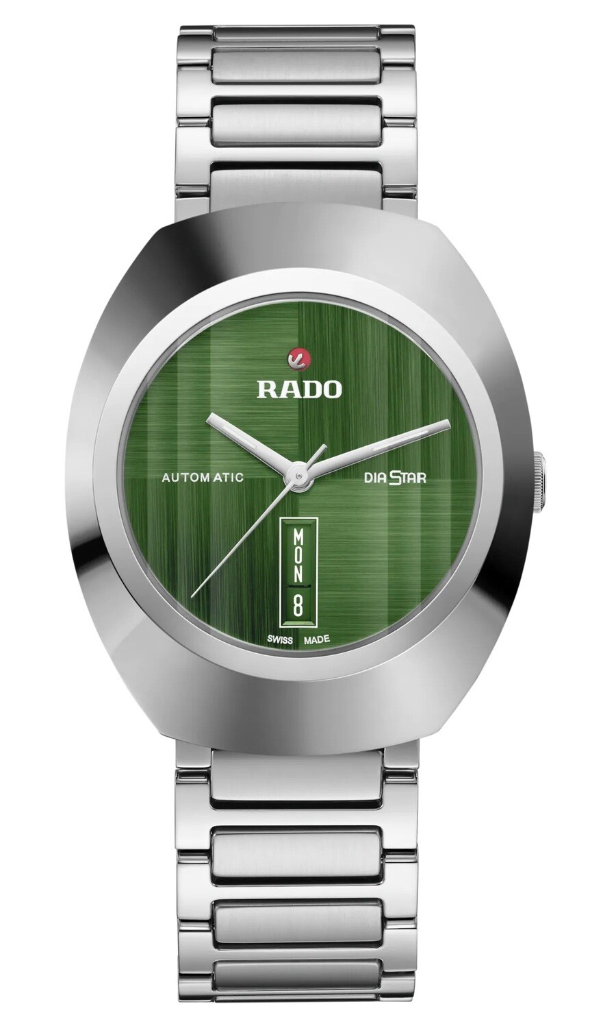 reloj automático unisex ​Rado DiaStar Original R12160303 38.0 mm unisex Automatic 80h power reserve 100m WR stainless steel bracelet men and women