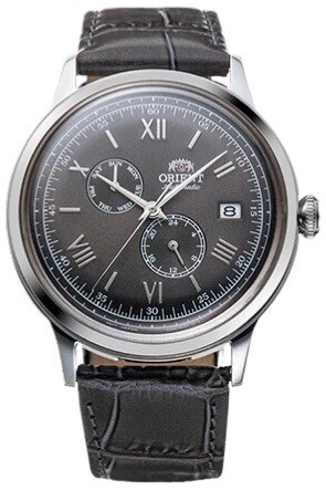 Orient Bambino RA-AK0704N 40.5mm 30m WR automatic men’s watch leather band (hand-winding supported)