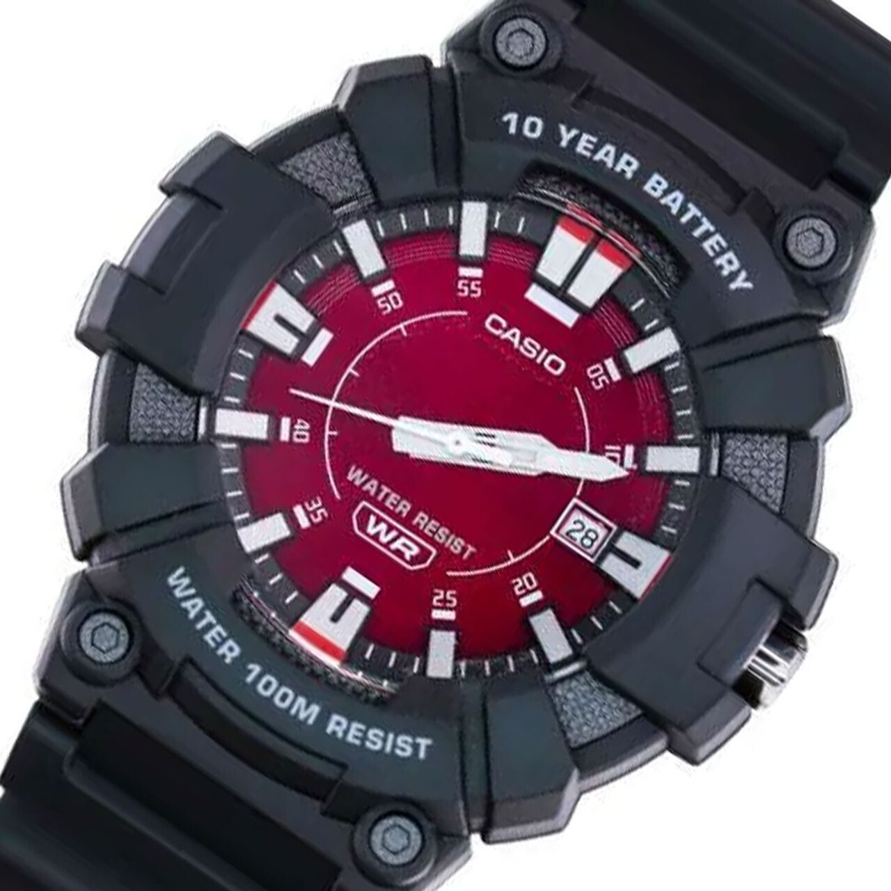 reloj deportivo hombre Casio MW-610H-4A 10 años batería 100m WR