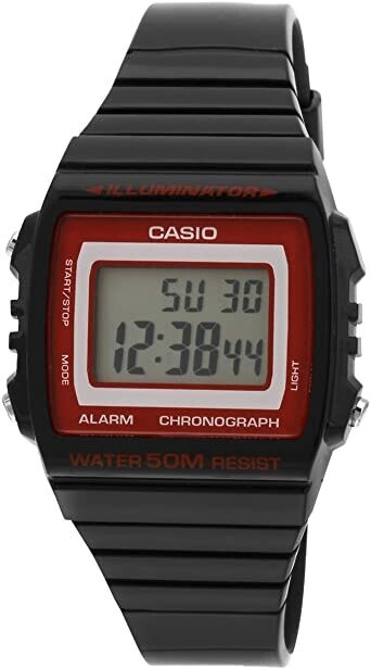 Reloj Casio digital W-215H-1A2 Alarm Chronograph
