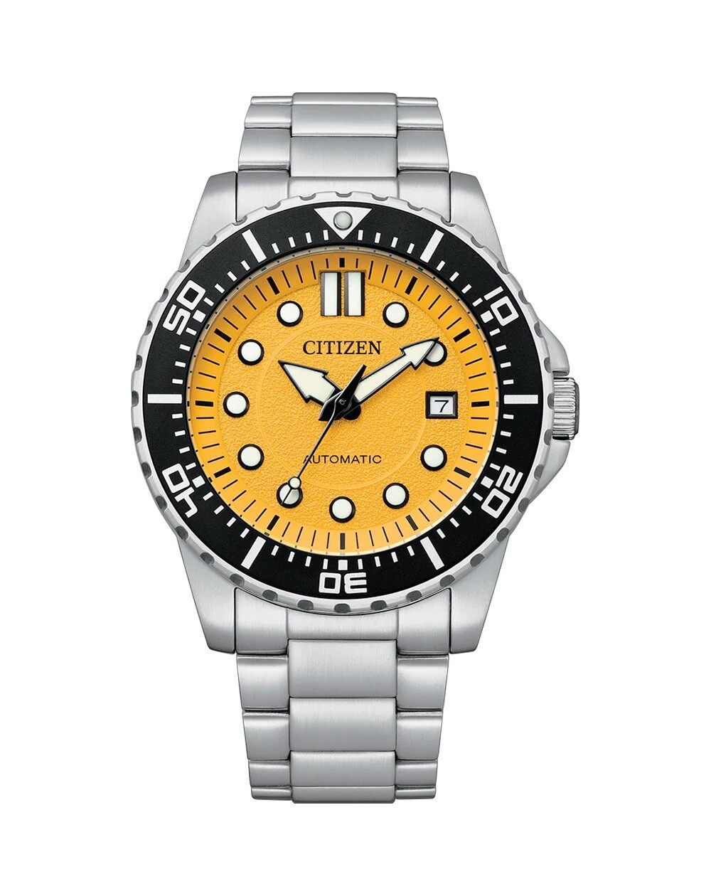 Citizen NJ0170-83Z 43mm 100m WR automatic divers men’s watch stainless steel bracelet