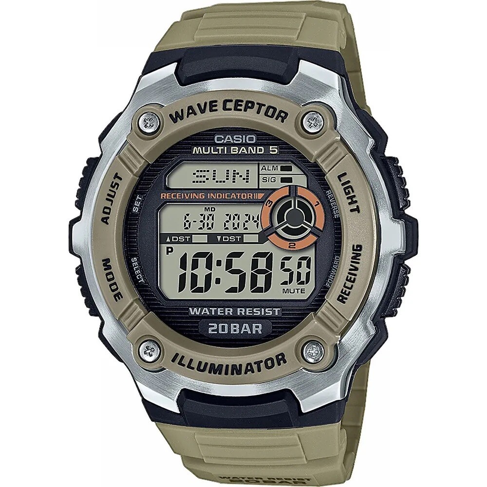 Reloj para hombre Casio WV-200R-5A wave ceptor 31 zonas horarias receptor de ondas