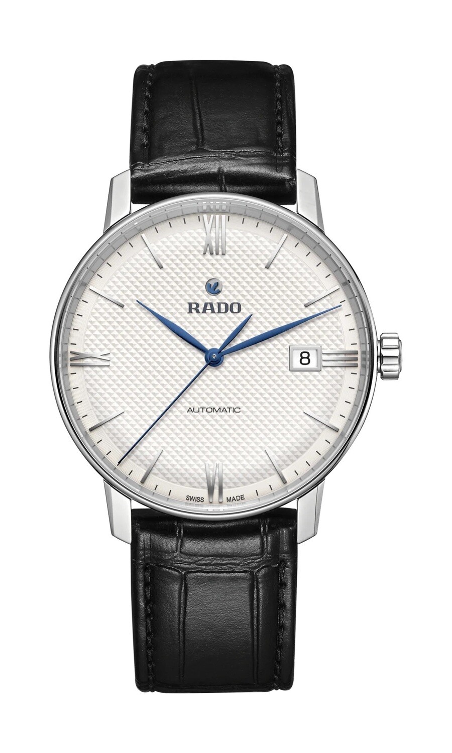 ​RADO Coupole Classic Automatic R22860075 37.7mm 80h power reserve sapphire crystal leather band automatic men’s watch 50m WR