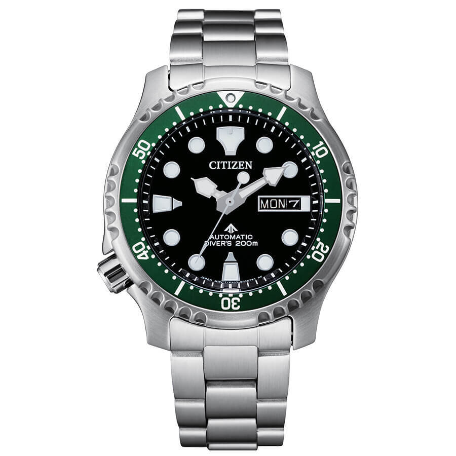 Citizen NY0084-89E 42mm 200m WR automatic divers men’s watch stainless steel bracelet