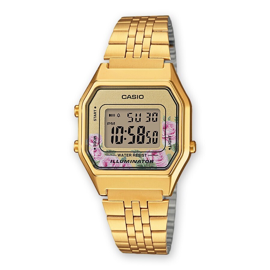 Reloj mujer Casio Retro watch LA680WEGA-4C digital alarma luz led