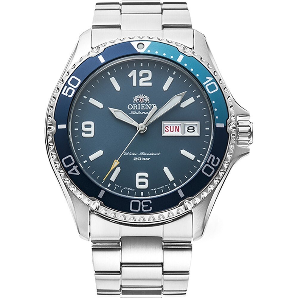 Orient Kamasu RA-AA0818L 41.8mm 200m sapphire crystal automatic divers men’s watch stainless steel bracelet
