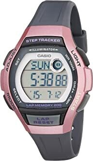 Reloj deportivo mujer Casio LWS-2000H-4AV Runner Step tracker Cuentapasos  100m