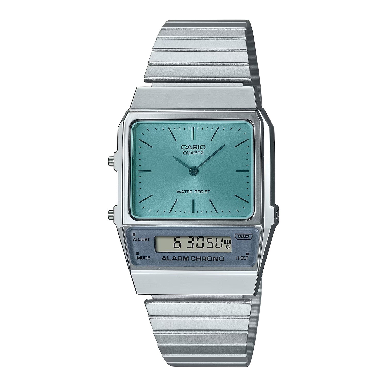 Casio AQ-800EC-2A alarm Chronograph Vintage ana-digi unisex watch men women