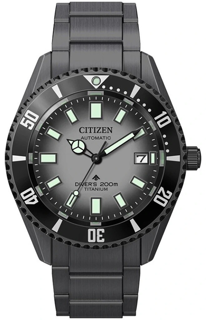 Citizen Fujitsubo Promaster Marine NB6025-59H Automatic Diver&#39;s Super Titanium  41mm Titanium case and bracelet sapphire crystal 200m WR