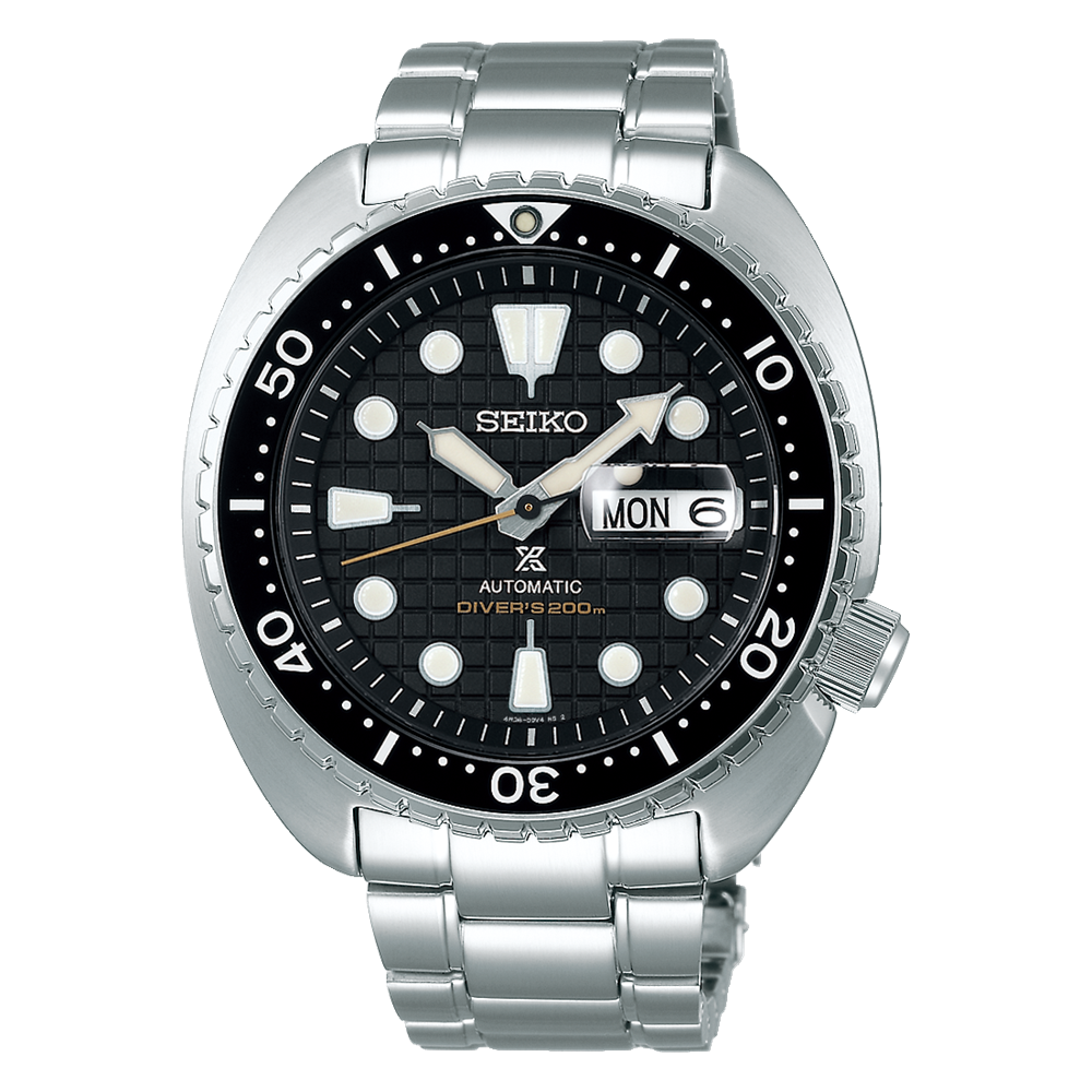 Seiko Prospex Diver´s King Turtle SRPE03K1 45mm sapphire crystal with magnifier 200m WR stainless steel bracelet automatic divers men’s watch black dial