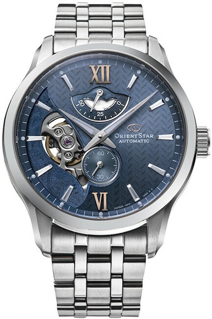 Orient Star RE AV0B08L Layered Skeleton 41mm 100m WR 50h power reserve sapphire crystal automatic men s