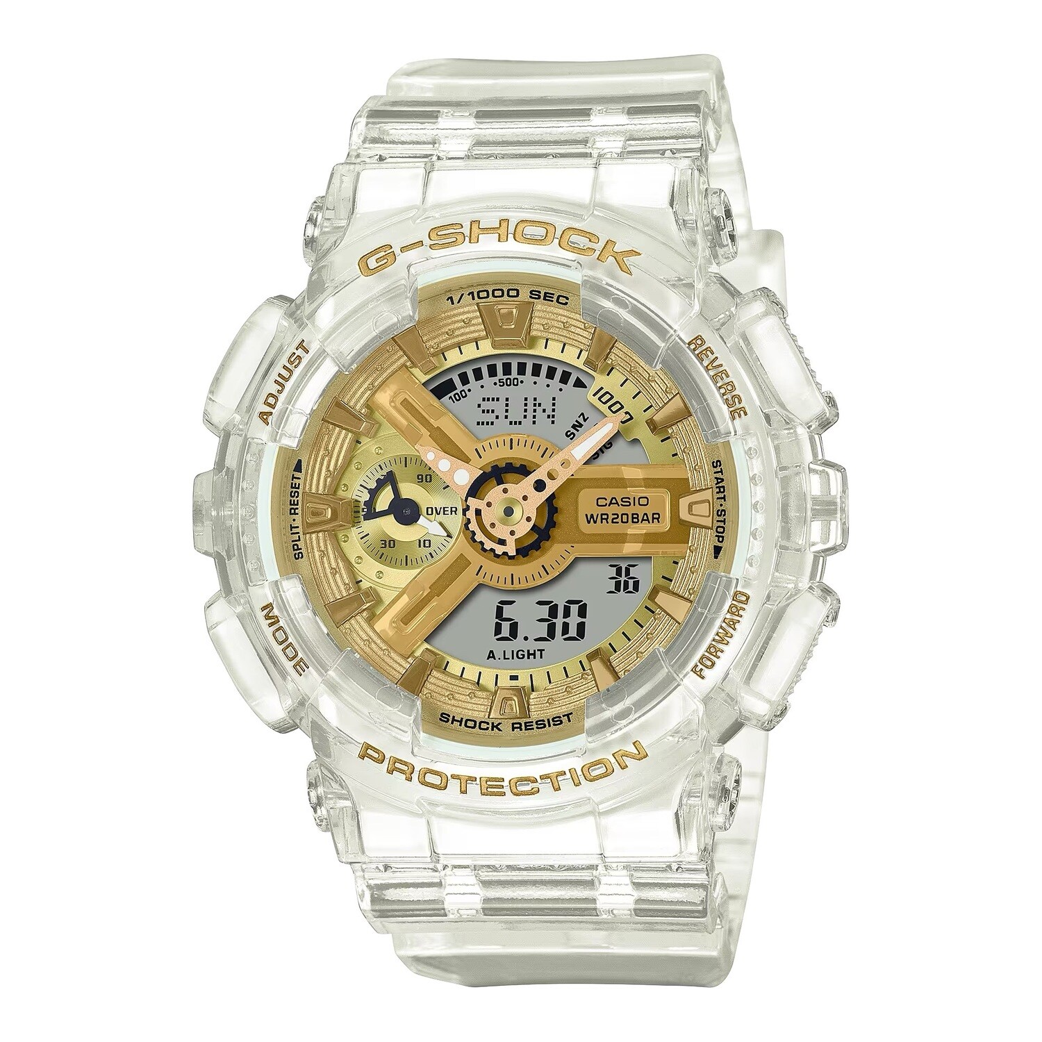 Casio G-Shock GMA-S110SG-7A 200m WR sport watch shock resistant