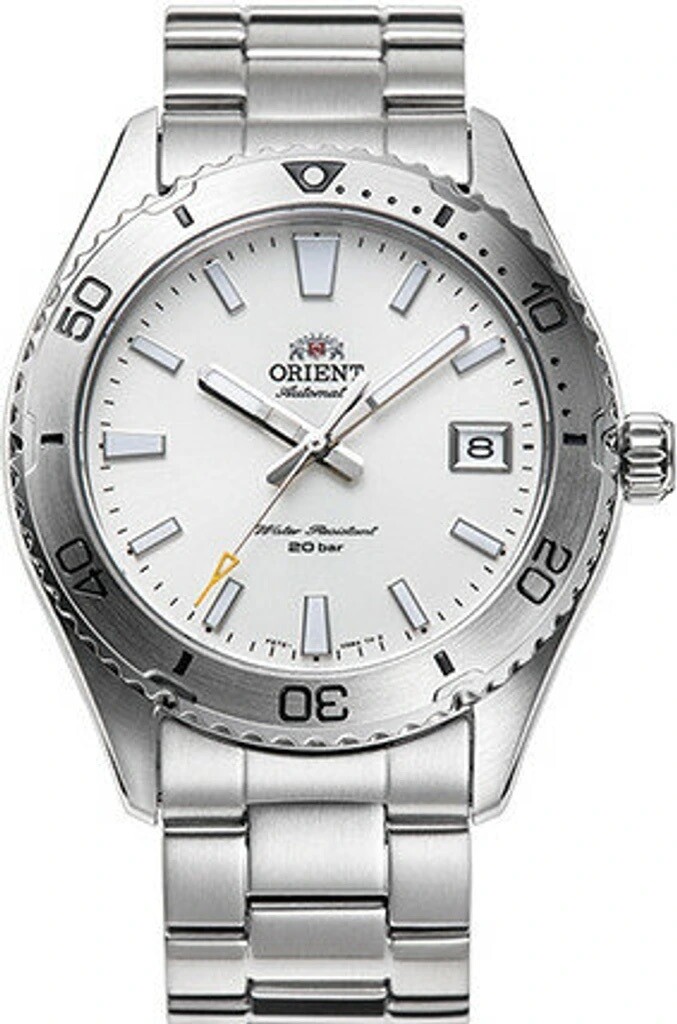 Orient Mako RA-AC0Q03S 39.9mm sapphire crystal automatic men’s divers watch stainless steel bracelet