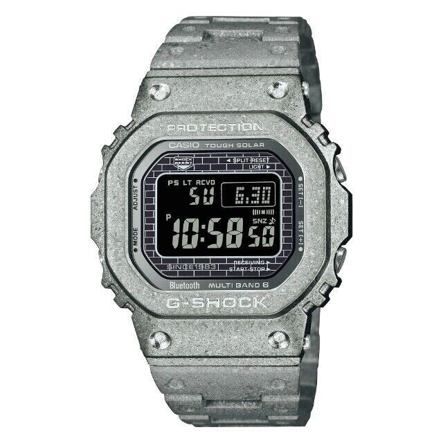 Bluetooth Radiocontrol Casio G-Shock  GMW-B5000PS-1JR JDM 40th anniversary Limited Edition 200m WR radio-control recrystalized sport men’s watch radio-control Multiband 6 solar powered Bluetooth Japan Domestic Market