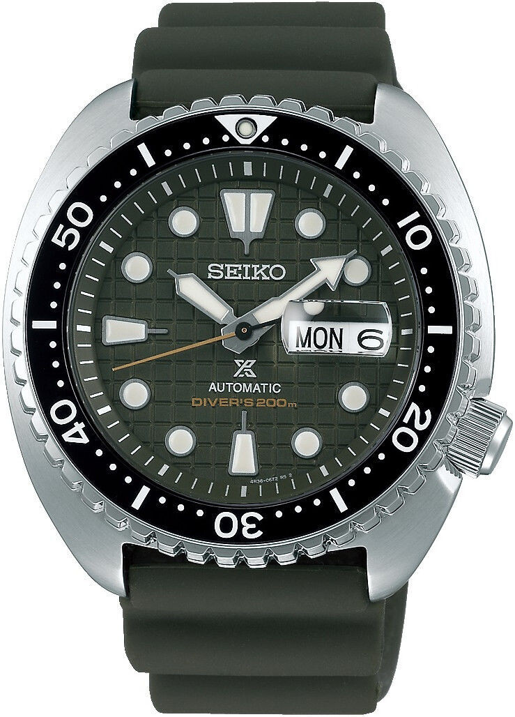 Seiko Prospex  King Turtle SRPE05K1 45mm 200m WR sapphire crystal automatic divers men’s watch rubber band