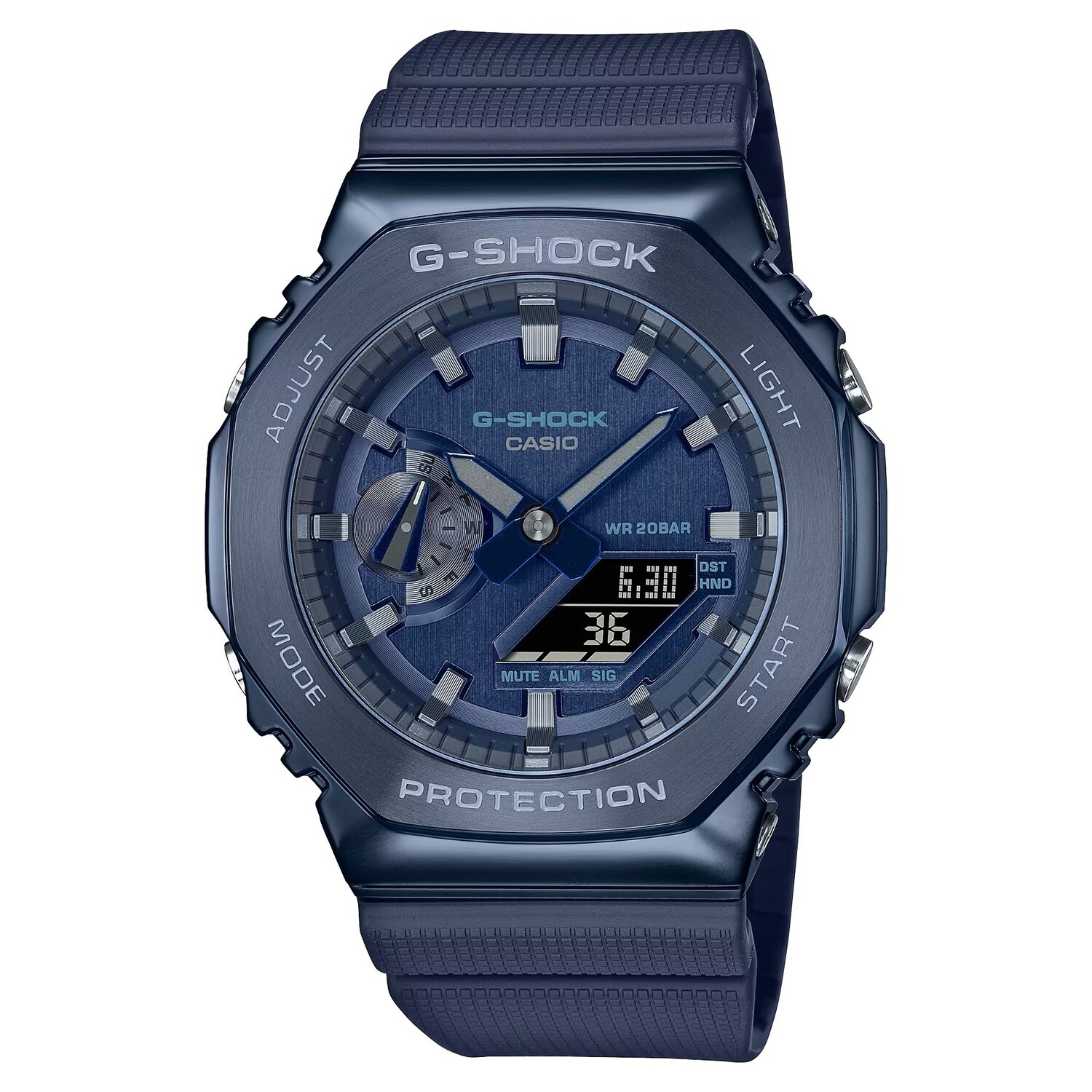 Casio G-Shock GM-2100N-2A 200m WR shock resist World Time 5 alarms sport men’s watch