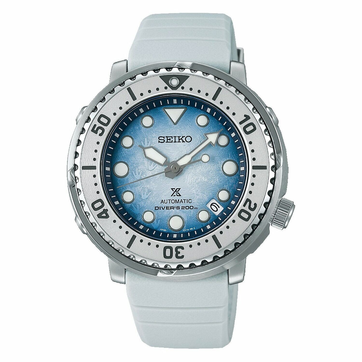 SEIKO Prospex Save the Ocean Baby Tuna SRPG59K1 Antarctica Penguin Automatic 43mm 200m WR automatic divers men’s watch