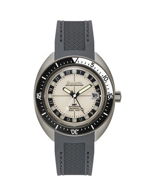 ​reloj automático hombre Bulova Automatic Oceanographer Devil Diver GMT 98B407 41mm 200m WR cristal de zafiro correa de silicona