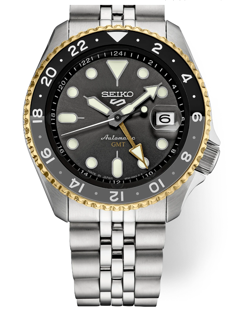Seiko SKX GMT SSK021 42.5mm 100m WR Made in Japan automatic watch for men
