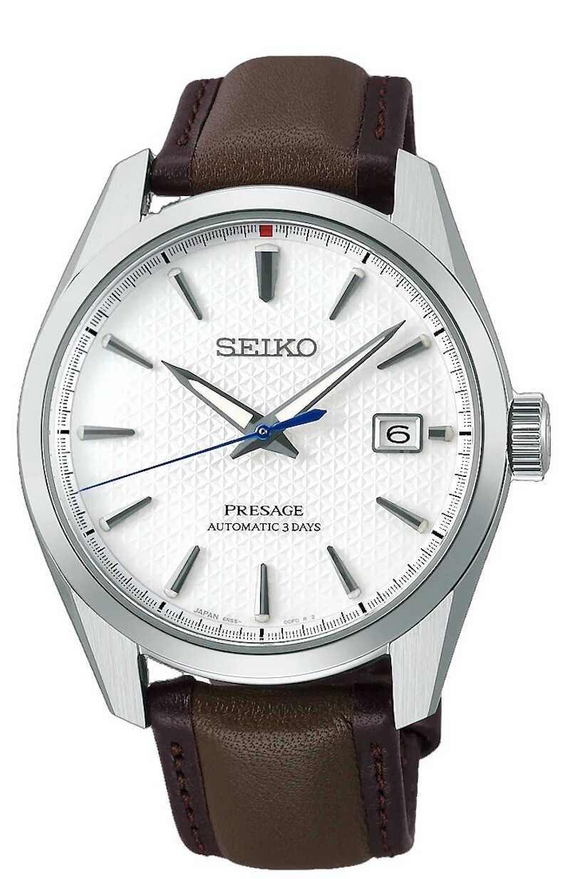 Seiko Presage Sharp Edged LAUREL SPB413J1 Limited Edition 40.2MM 72h Power reserve sapphire crystal 100m WR automatic man's watch