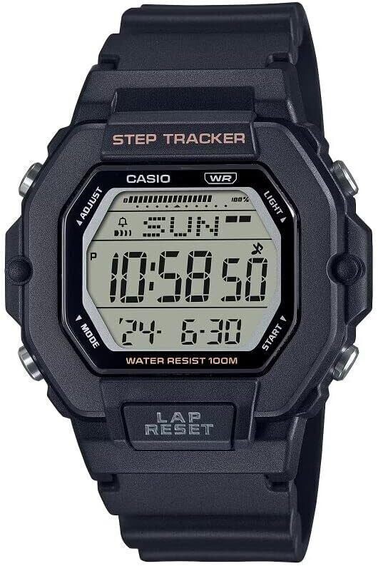 Casio LWS-2200H-1AV 100m WR Lap counter Alarm LED light Sport watch