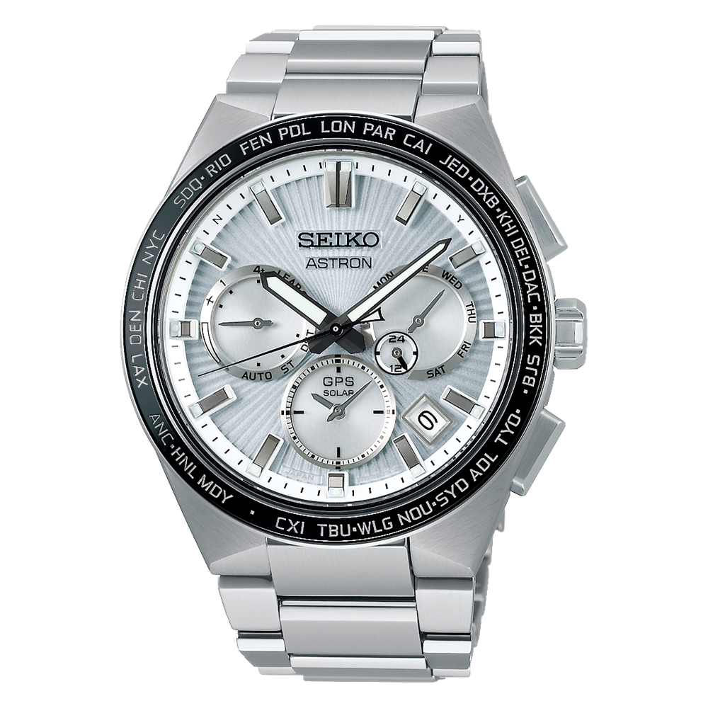 Seiko Astron GPS SOLAR ssh117 43.1mm 43.1mm 100m WR sapphire crystal crystal superclear coating