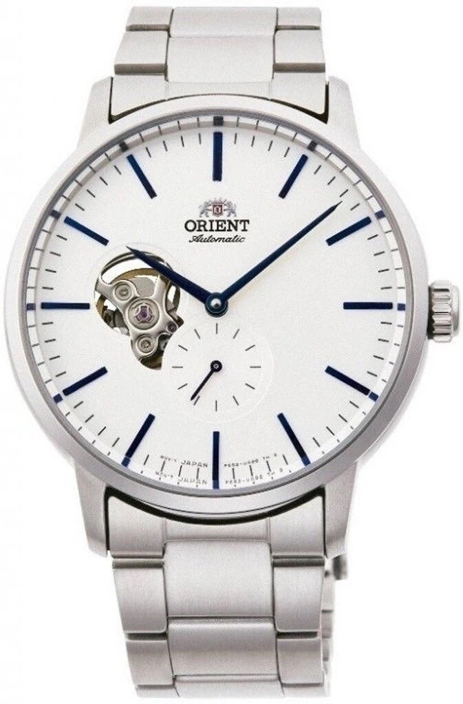 Orient Contemporary Semi-Skeleton Automatic Men's Watch RA-AR0102S 40mm 100m WR Stainless Steel Strap