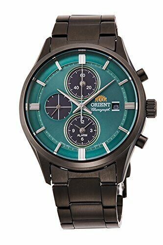 Orient Contemporary Sports Chronograph RN-TY0001E JDM 35.6mm 100m WR Solar Powered Alarm Solar Powered Watch JDM (Japanese Indoor Market)