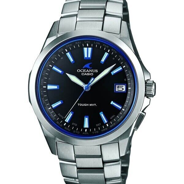 Casio Oceanus OCW-S100-1AJF JDM 41.5mm 100M WR sapphire crystal anti-glare watch JDM (Japan Domestic Market)
