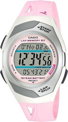 reloj deportivo mujer Casio STR-300-1C 50m WR 60 Lap Memory 10