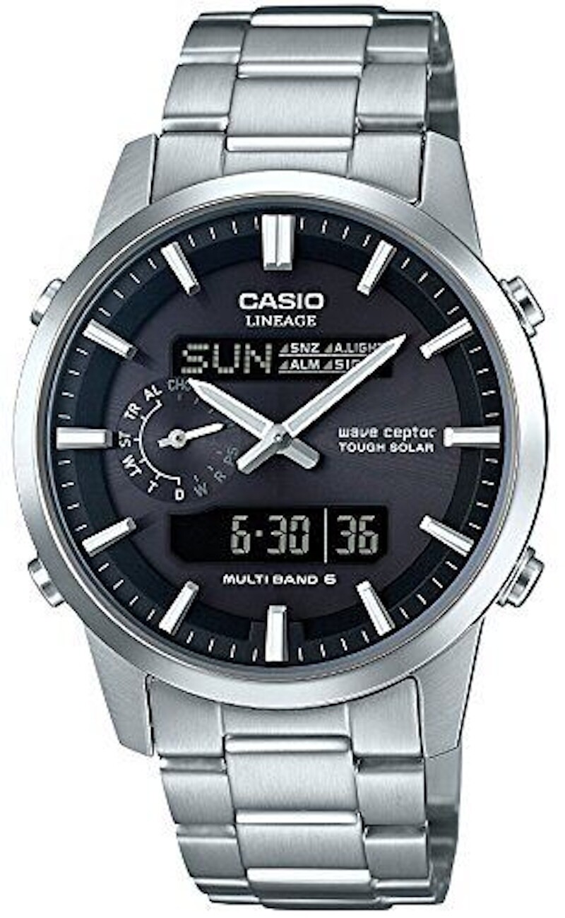 Casio Lineage LCW-M600D-1BJF JDM RADIO-CONTROL SOLAR POWERED 39.6MM 100M WR MULTIBAND6 Sapphire crystal with internal anti-reflective coating JDM (Japanese domestic market)