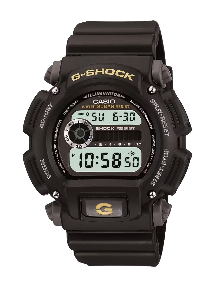 ​Reloj deportivo hombre Casio G-Shock DW-9052-1B 43mm 200m WR resistente a los golpes