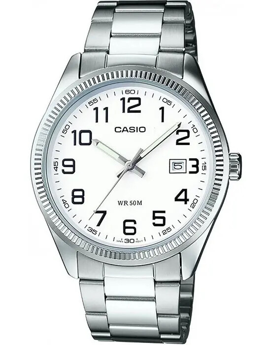 men&#39;s watch Casio Classic MTP-1302D-7B 38.5mm 50m WR steel strap