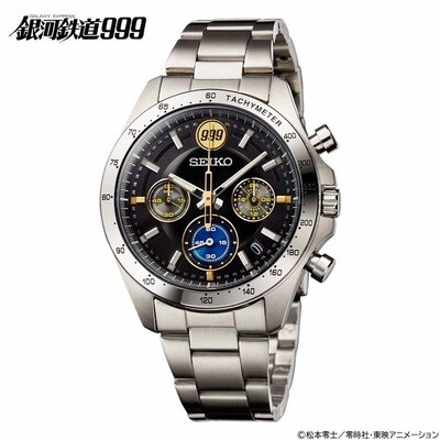 reloj cronógrafo hombre SEIKO GALAXY EXPRESS 999 45TH ANNIVERSARY WATCH LIMITED EDITION MADE IN JAPAN 39.8mm JDM 100M WR Japan Domestic Market exclusive model