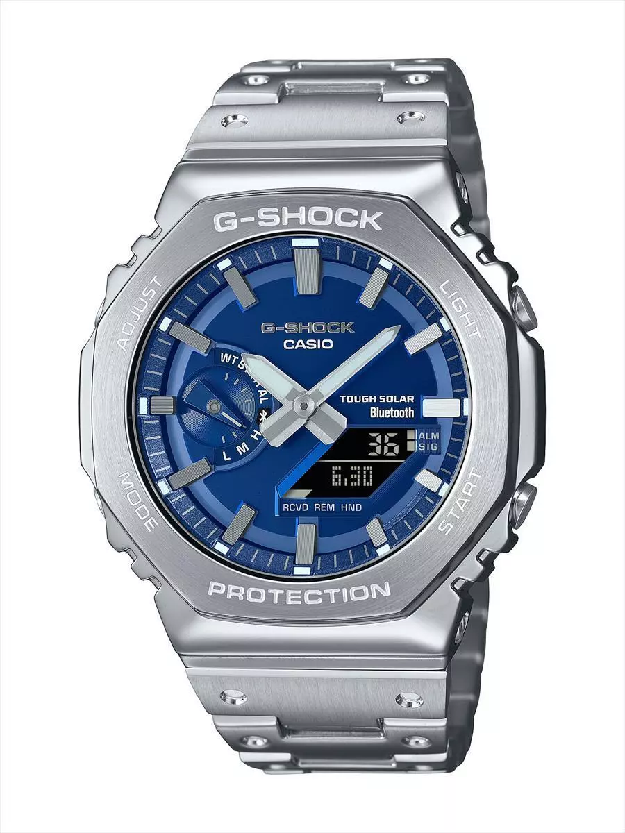 Casio G-Shock Full Metal GM-B2100AD-2AJF JDM 44.4mm 200m WR JDM (Japanese domestic market) Smartphone Link Blueetooth Solar Bluetooth men&#39;s watch