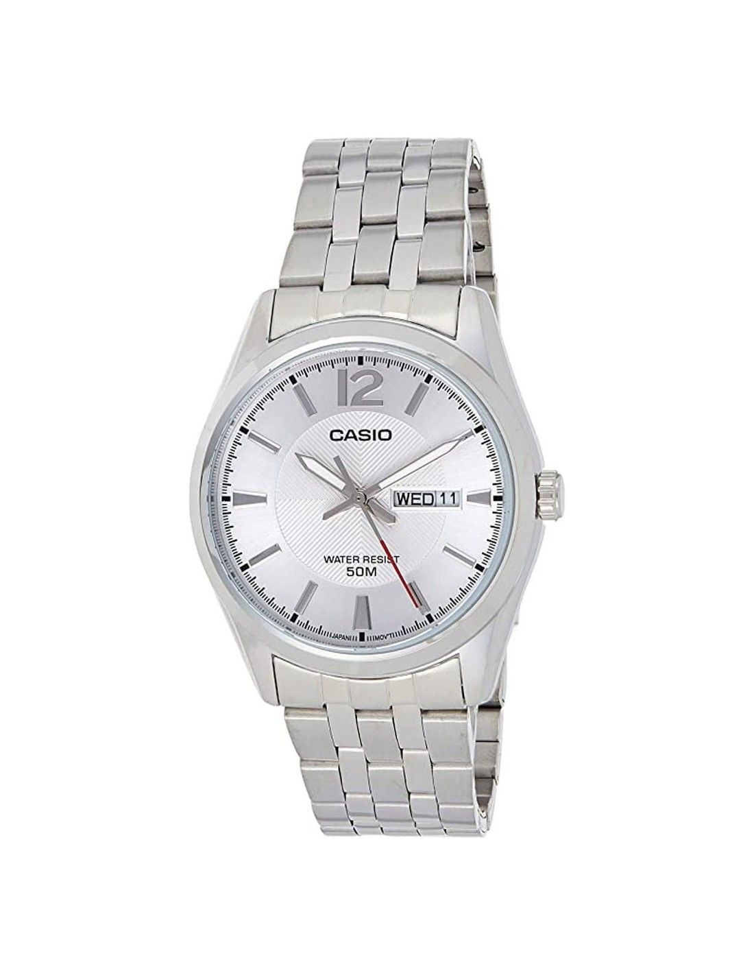 Reloj Casio mtp-1335d-7a correa de acero 50m water resist