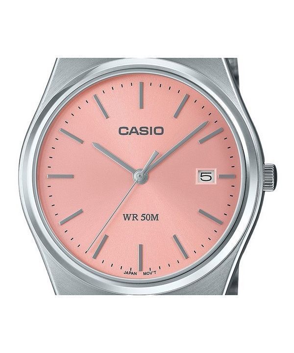 Casio watch mtp-b145d-4a stainless steel strap water resist 50m