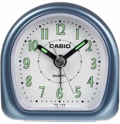Despertador Casio Tq-148-2e Despertador Alarma Diaria y Pantalla de Neón