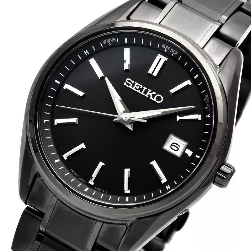 Seiko Selection SBTM343 JDM 39.5MM 100m WR solar radio-controlled titanium watch Seiko Selection SBTM343 JDM 39.5MM 100m WR super clear sapphire crystal JDM titanium strap (Japanese domestic market)