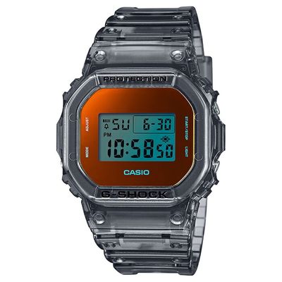 CASIO G-SHOCK DIGITAL BEACH TIME LAPSE DW-5600TLS-8JF JDM 42.8MM 200M WR perpetual calendar chronograph JDM alarm (Japanese Domestic Market)