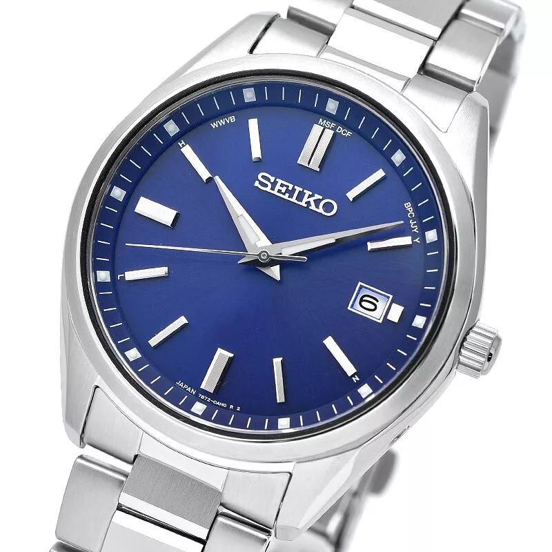 Seiko Selection  radio-control SBTM321 JDM 39.5mm 100m WR sapphire crystal sapphire crystal steel strap JDM (Japanese Domestic Market) Made in Japan
