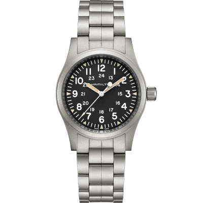 Hamilton KHAKI FIELD MECHANICAL 38MM Mechanical | 38mm | H69439131 80h power reserve sapphire crystal glass 50m WR steel bracelet