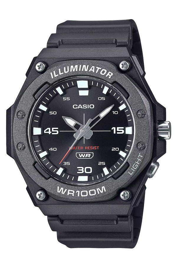 Casio Heavy-Duty men&#39;s sports watch MW-620H-1A 48.1 mm 100m WR resin band