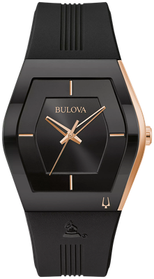Men's Watch Bulova Latin Grammy 97A163 Special Edition Collection Gemini 40.5mm silicone strap