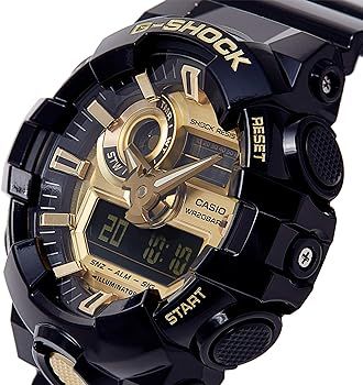 Casio G-Shock GA-710GB-1AJF JDM Analog Digital 200m WR World Time Shock Resistant JDM (Japan Domestic Market)