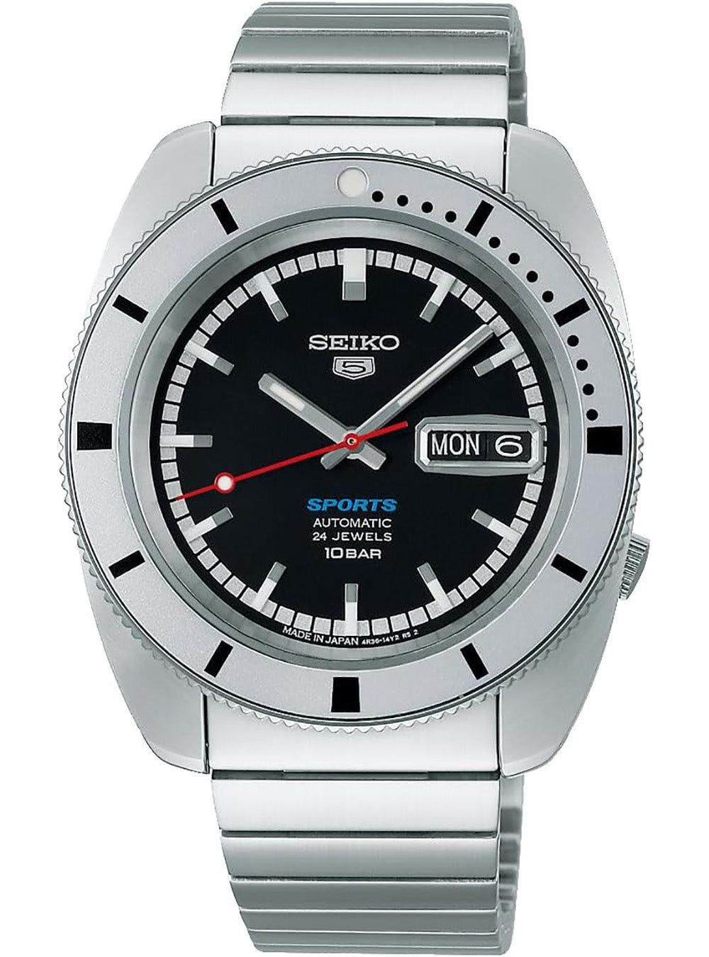 Seiko 5 Sports Heritage Design SBSA271 JDM Limited Edition 100m WR 38.5mm Made in Japan JDM (Japan Domestic Market) steel strap