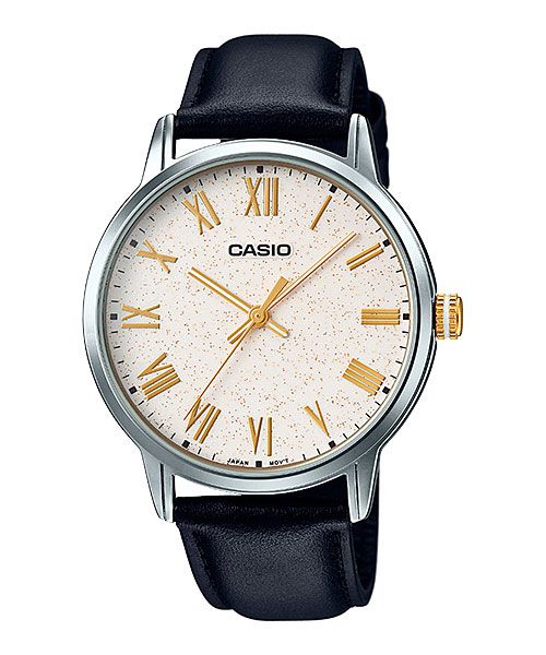 Reloj hombre CASIO MTP-TW100L-7A1 Analógico correa de piel negra