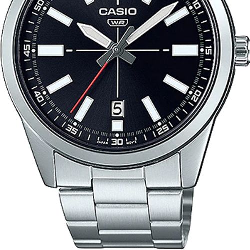 Reloj deportivo hombre Casio MTP-VD02D-1E analógico de acero inoxidable 48×41×9,6 mm