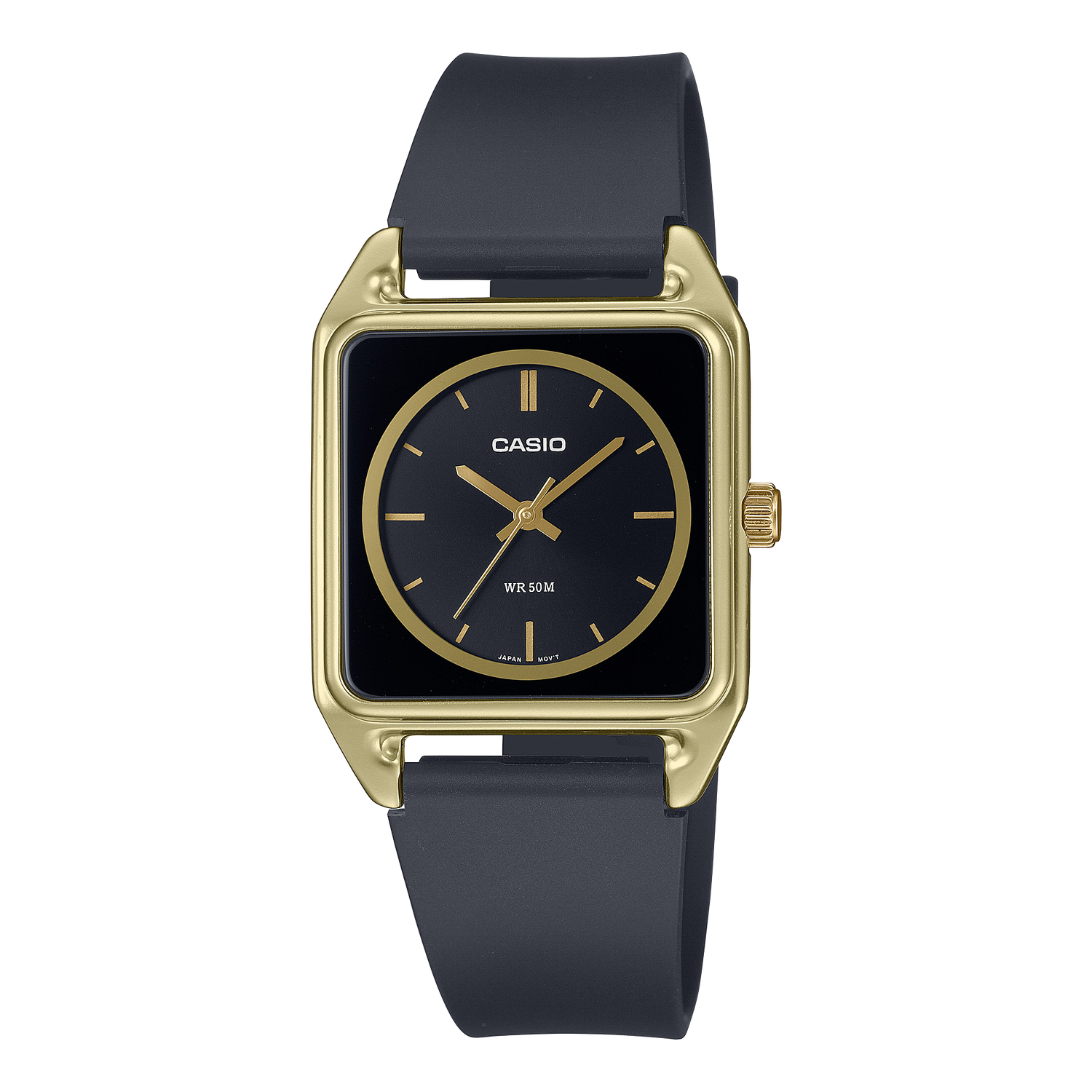 Casio MTP-B170-1EV 39.9 × 30 × 8.1 mm resin strap classic analog watch for men 50m WR